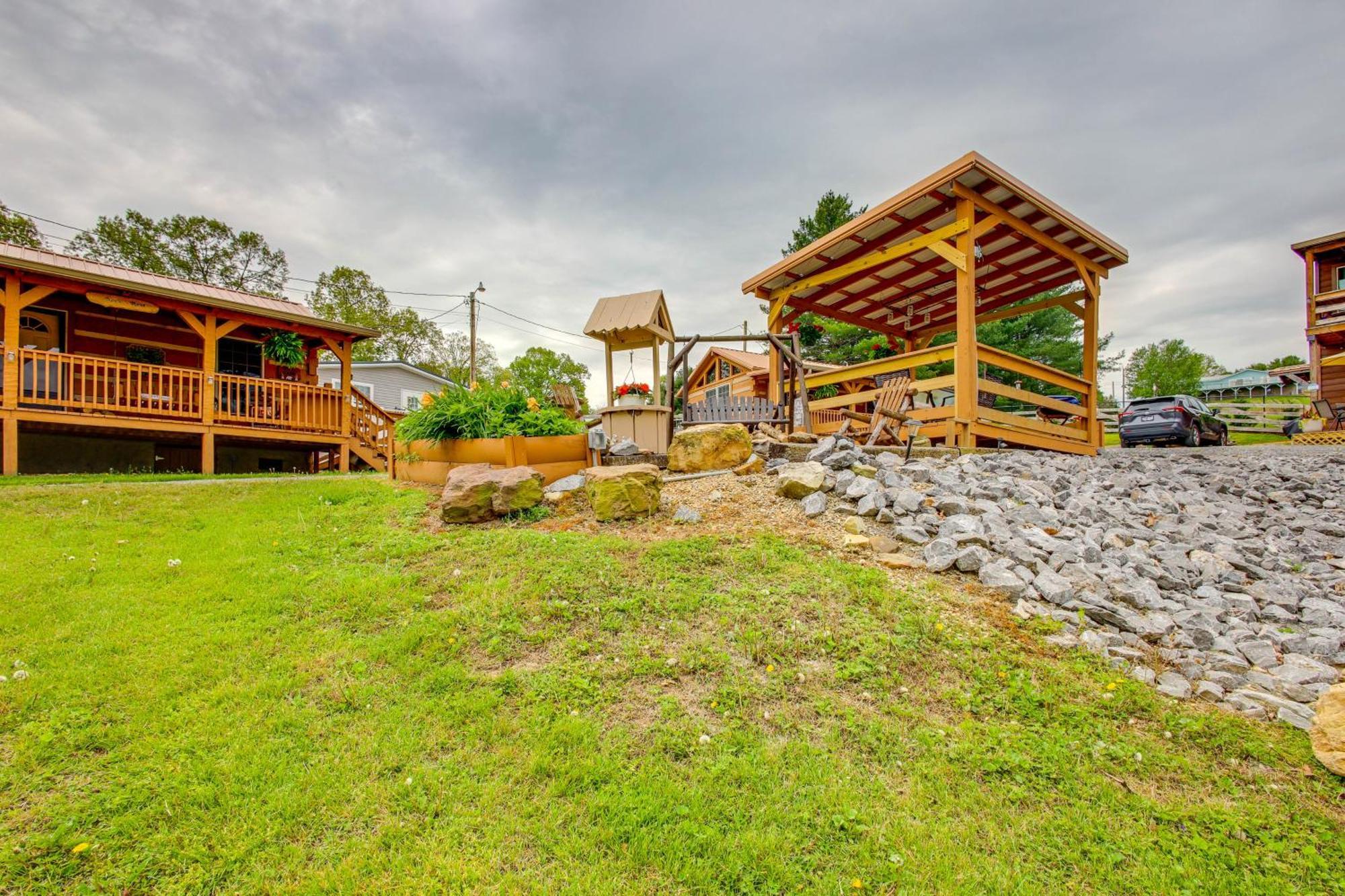 Rivers View - Cherokee Lake Cabin With Fire Pit! Bean Station Exterior photo