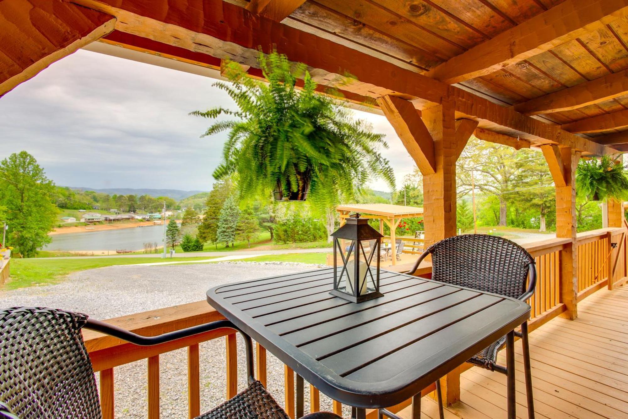 Rivers View - Cherokee Lake Cabin With Fire Pit! Bean Station Exterior photo