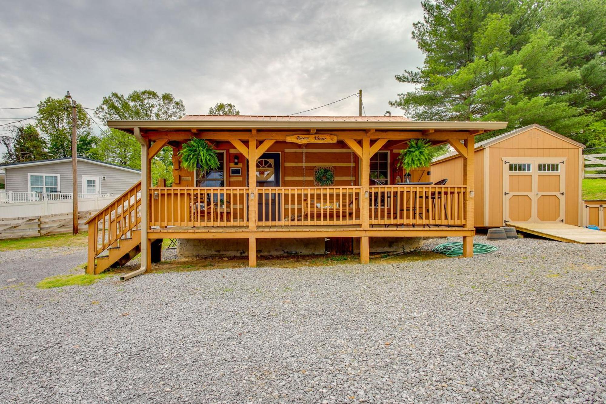 Rivers View - Cherokee Lake Cabin With Fire Pit! Bean Station Exterior photo